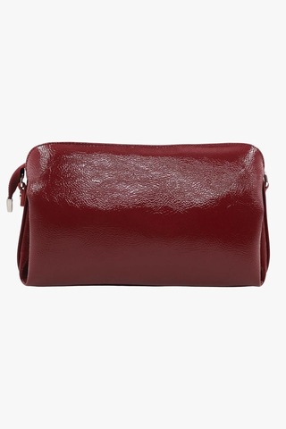 Sosela Bayan Linen Portföy Çanta 67-6012 Bordo