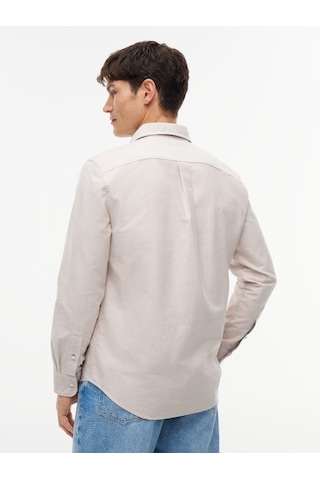 Tommy Hilfiger Solıd Herıtage Oxford Rf Shırt Erkek Yeşil Uk Gömlek - Mw0mw35774