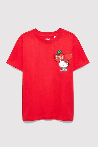 Mavi Kız Çocuk T Shirt 7610429-70478 Kırmızı Kirmizi