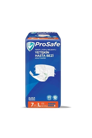 Prosafe Belbantlı Yetişkin Hasta Bezi L 7'li