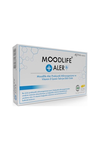 Moodlife Aler Probiyotik Destek 30 Kapsül