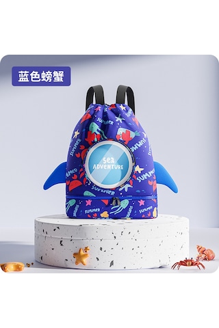 Aurora Çocuk Kuru Ve Islak Ayırma Karikatür Plaj Sırtçantası Su Geçmez Sırtçantasımor Tek Boynuzlu At Mor