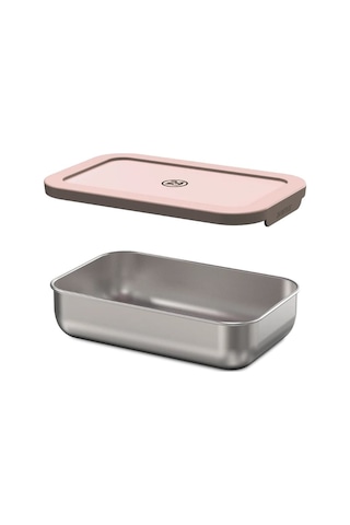 Snack Box Dusty Pink Atıştırmalık Kutusu Açık Pembe