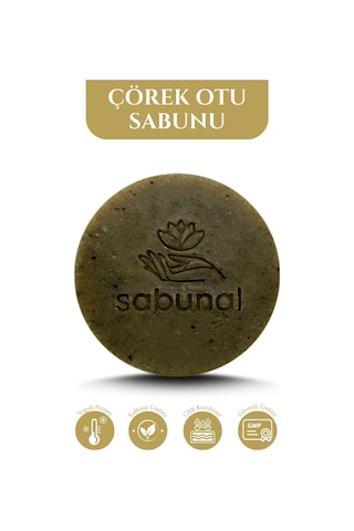 Sabunal Çörek Otu Sabunu 4 Adet - Doğal - Ferahlatıcı ve Sivilce Karşıtı Sabun