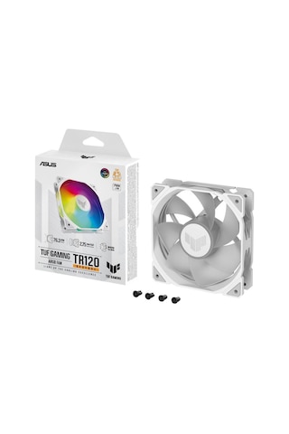 Asus Tuf Gaming Tr120 Argb Reverse Beyaz Kasa Fanı