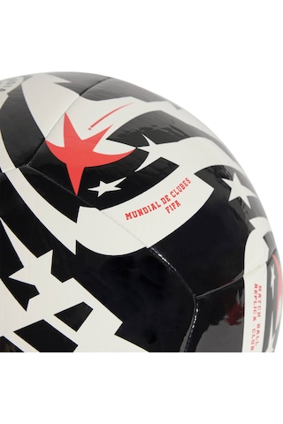 Adidas Fcwc Clb Futbol Topu Beyaz Jd3822-u Beyaz Siyah Beyaz - Siyah
