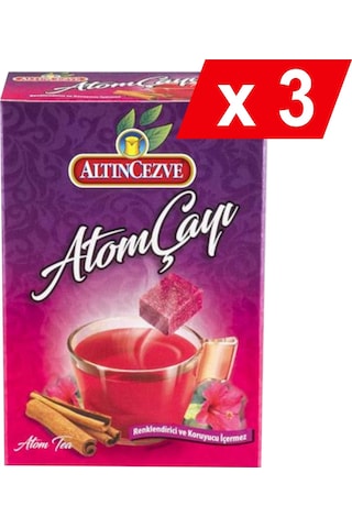 Altıncezve Atom Küp Çay 3 x 140 G