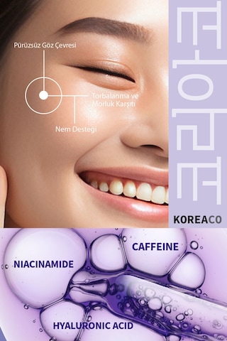 Koreaco Caffeine & Hyaluronic Acid İçerikli Ampoule 50 ML