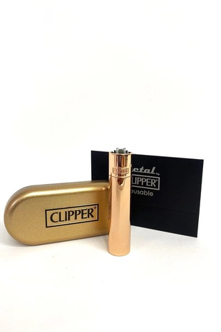 Clipper Metal Çakmak Rose Renk Özel İsim Yazdırılır