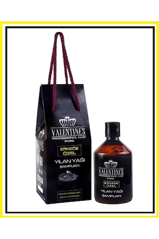 Valentines Professional Erkeğe Özel Yılan Yağı Şampuan 500 ML