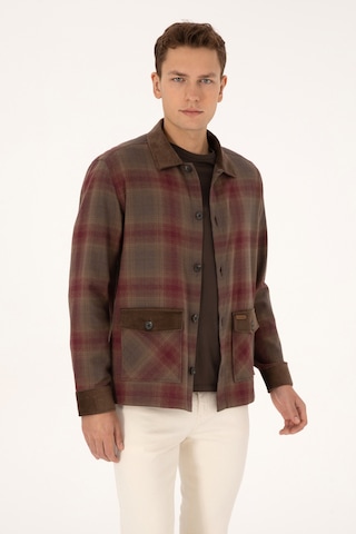 U.S. Polo Assn. Erkek Bordo DOKUMA MONT 50308360-VR177
