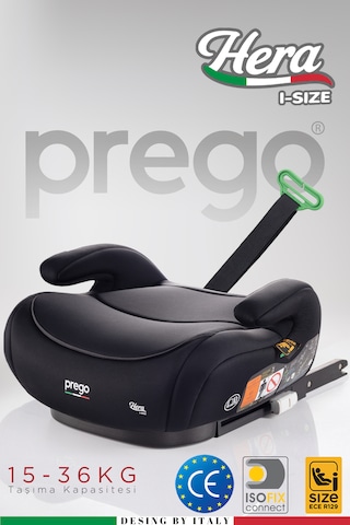 Prego Hera 15-36 Kg Emniyet Kemeriyle Kullanılabilen İsofixli Yük