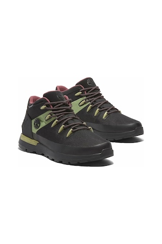 Timberland Mıd Lace Up Waterproof Sn Siyah Erkek Outdoor Siyah