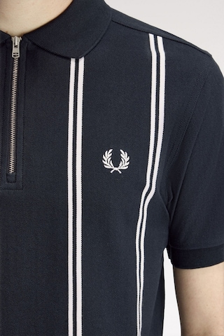 Fred Perry M2419 Vertical Stripe Erkek Polo Tişört Lacivert