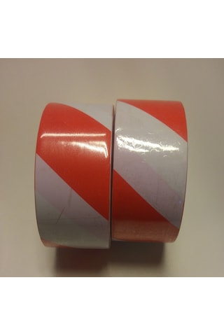 Yer Işaretleme Bandı Pvc 50Mm*30Mt Sarı-Siyah (1Adet)