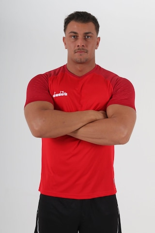 Diadora Premium Antrenman T-Shirt Kırmızı