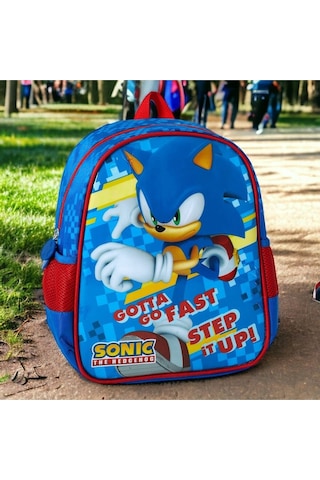 Sonic Anaokulu Çanta Seti 5 Parça Çok Renkli