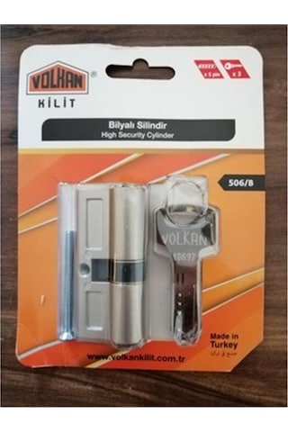 Volkan 506/b Bilyalı Barel 68mm Nikel