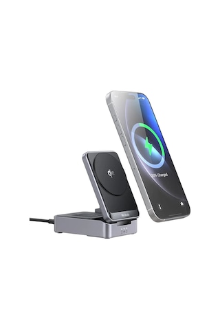 Mcdodo Ch-5192 15w Magq Qi2 3in1 Katlanabilir Kablosuz Şarj Standı