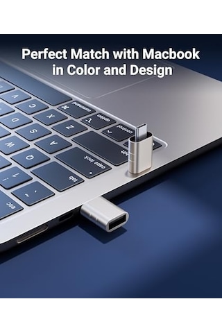 Usb C - Usb Adaptör 2&apos Li Paket Usb C Erkek - Usb3 Dişi Adaptör Macbook Pro 2021 İmac İpad Mini 6/pro Macbook Air 2022 Ve Diğer Thunderbolt 4/3 Starlight Cihazlarla Uyumlu