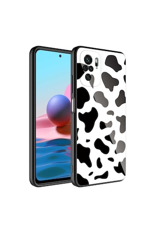 Redmi Note 10s Kılıf Kamera Korumalı Desenli Sert Silikon Epoksi Kapak - No3 NO3 No3