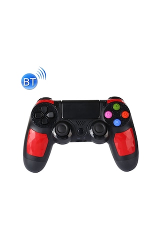Kablosuz Bluetooth Elmas Doku Şok Dokunmatik Plaka Oyun Kolu Denetleyicisi İle Sony Ps4 İçin Akıllı Gösterge Kırmızı