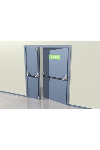 Omni 550 E Panik Bar Mekanizma Çift Kanat Enka414