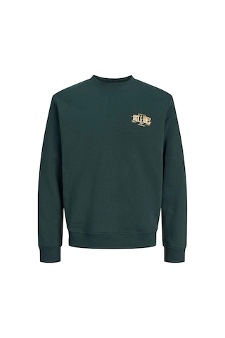 Jack & Jones Jack&jones 12298492 Jjaero Sweat Crew Neck Scarab Erkek Sweatshirt Yeşil