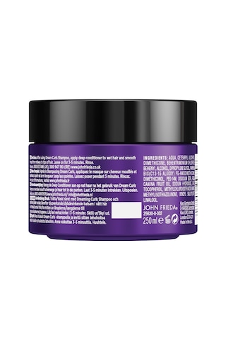 John Frieda Kusursuz Bukleler için Saç Bakım Maskesi 250 ML