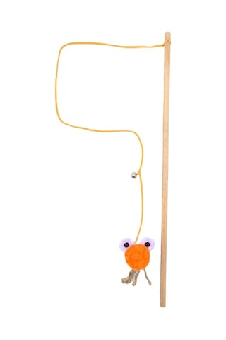 Jooys Hasır Kuyruklu Kadife Emoji Kedi Oltası