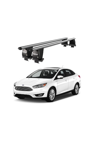 Ford Focus Iıı 2011-2018 Oluksuz Kilitli Ara Atkı Port Bagaj Tavan Barı