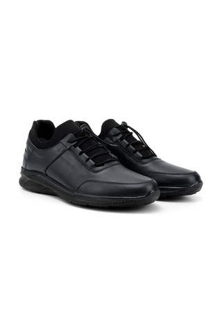Gönderi(R) Erkek Lacivert Bağcıklı Hakiki Deri Comfort Sneaker Ddma73542198 Lacivert