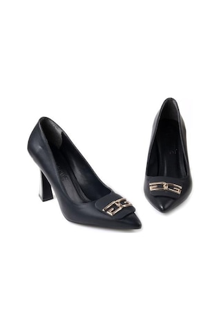 Papuçcity Dnz 03013 8,5 Cm Topuklu Kadın Stiletto Ayakkabı 001