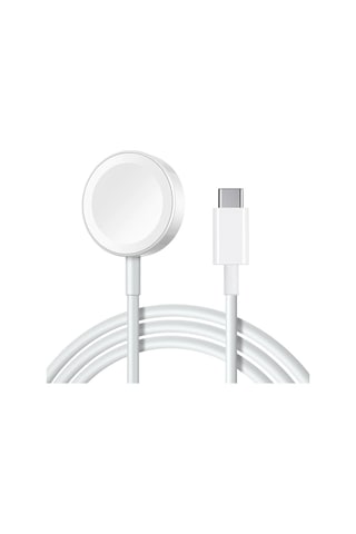 Mobilteam Beyaz Watch Type-c Şarj Kablosu