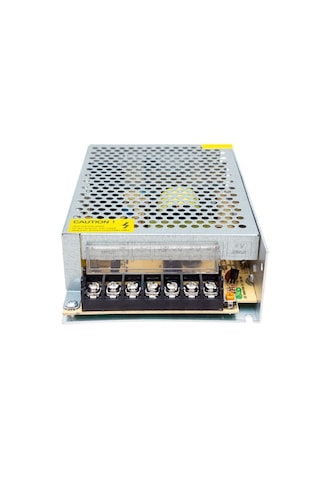 Adaptör 12v 10a Metal Kasa 12 Volt 10 Amper Şerit Led Güvenlik Ka