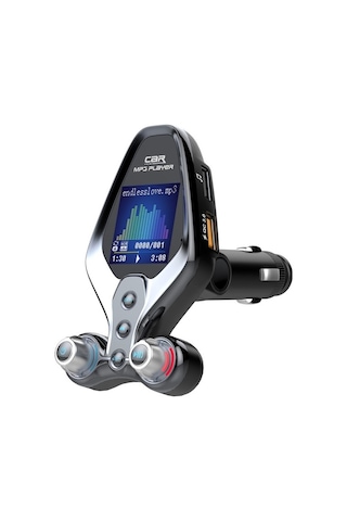 Willowhaven C26s Araba Bluetooth Araç Şarj Araba Fm Verici Araba Bluetooth-gri