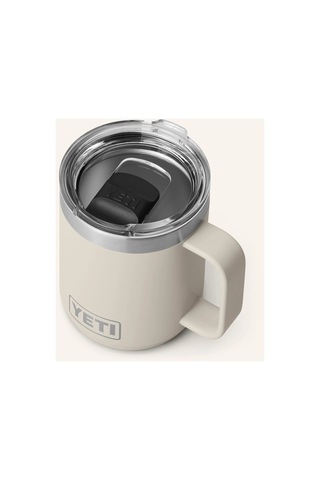 Yeti Rambler Termos Bardak 295 Ml, Vakumlu Ve Kapaklı Krem