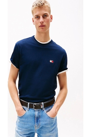 Tommy Hilfiger Tommy Jeans Erkek Lacivert T-shirt Lacivert