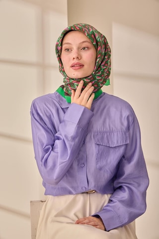 Silk Home Aura Eşarp 140006-22 Yeşil, Acı Kahve, Ekru, Somon, Pembe, Mint