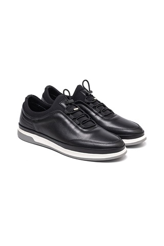 Sneaker Erkek Og-9243 John May 101-841 Siyah Dolaplı-siyah Streç
