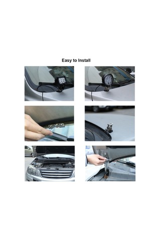 Padalink 2 Adet Çelik Ve Kauçuk Led Işık Direk Tutucu, Montaj Braketi Ve Dayanak Kapağı Seti