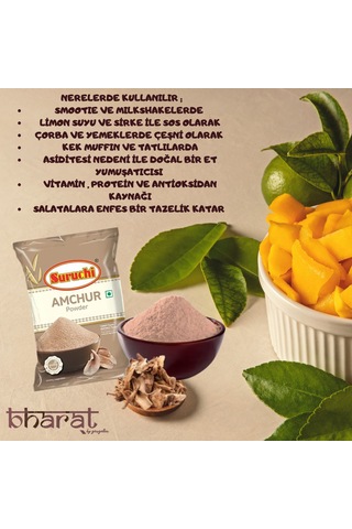 Gevgelıa Bharat By Gevgelia Suruchı Marka Amchur Kurutlmuş Toz M