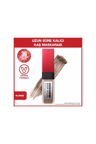 Maybelline New York Tattoo Brow Kaş Jeli 250 Blonde
