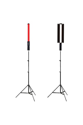 Gdx ST-50 2'li Set RGB Led Tüp Işık