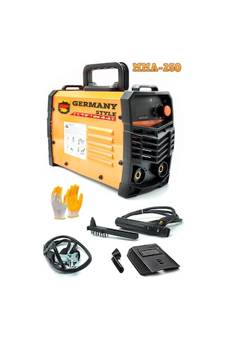 Germany Style Mma-250 Alman Copperx Çift Kartlı 250 Amper İnvertö