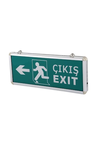Cata Ct-9170 3 Watt Acil Çıkış Exıt Levhası Sola Ledli Şarjlı-14130