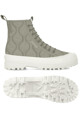 Superga 2644 Alpina Quilted Nylon Ayakkabı Yeşil