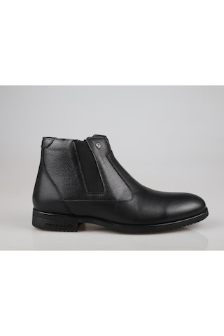 Pierre Cardin 1196063 Hakiki Deri Siyah Erkek Bot 001