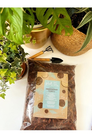 Plot Cocopeat/hindistan Cevizi Torfu /%100 Doğal Torf 5 Lt - 9 Lt 9 Lt 0,250