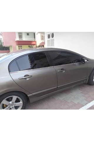 Honda Civic Fd6 Krom Cam Çıtası 2006-2011 6 Parça